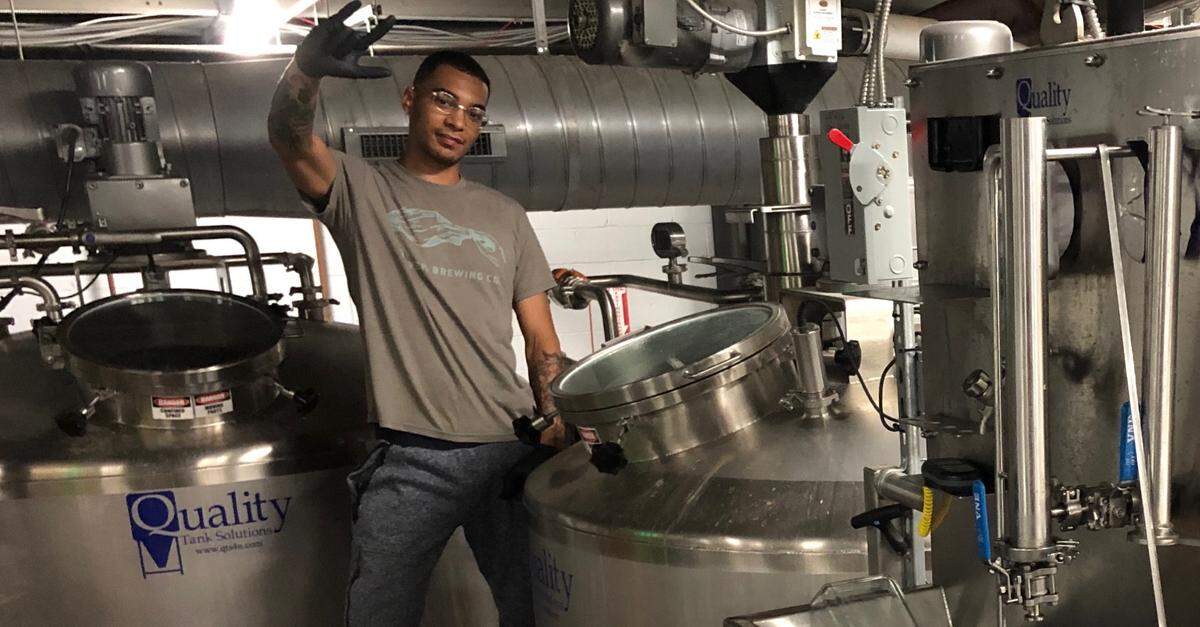 Zach Holt, who works at Resident Culture, is Charlotte’s link to the national Black is Beautiful beer project. His father, Mike Holt, opened Weathered Souls Brewing Co. in Texas, where the collaboration began.