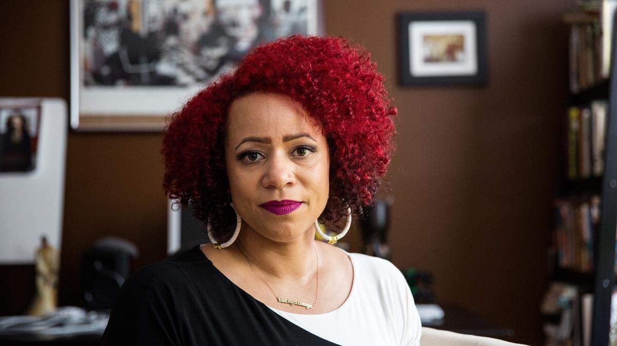 Nikole Hannah-Jones, a Pulitzer Prize winning investigative journalist and essayist for the New York Times Magazine created “The 1619 Project.”
