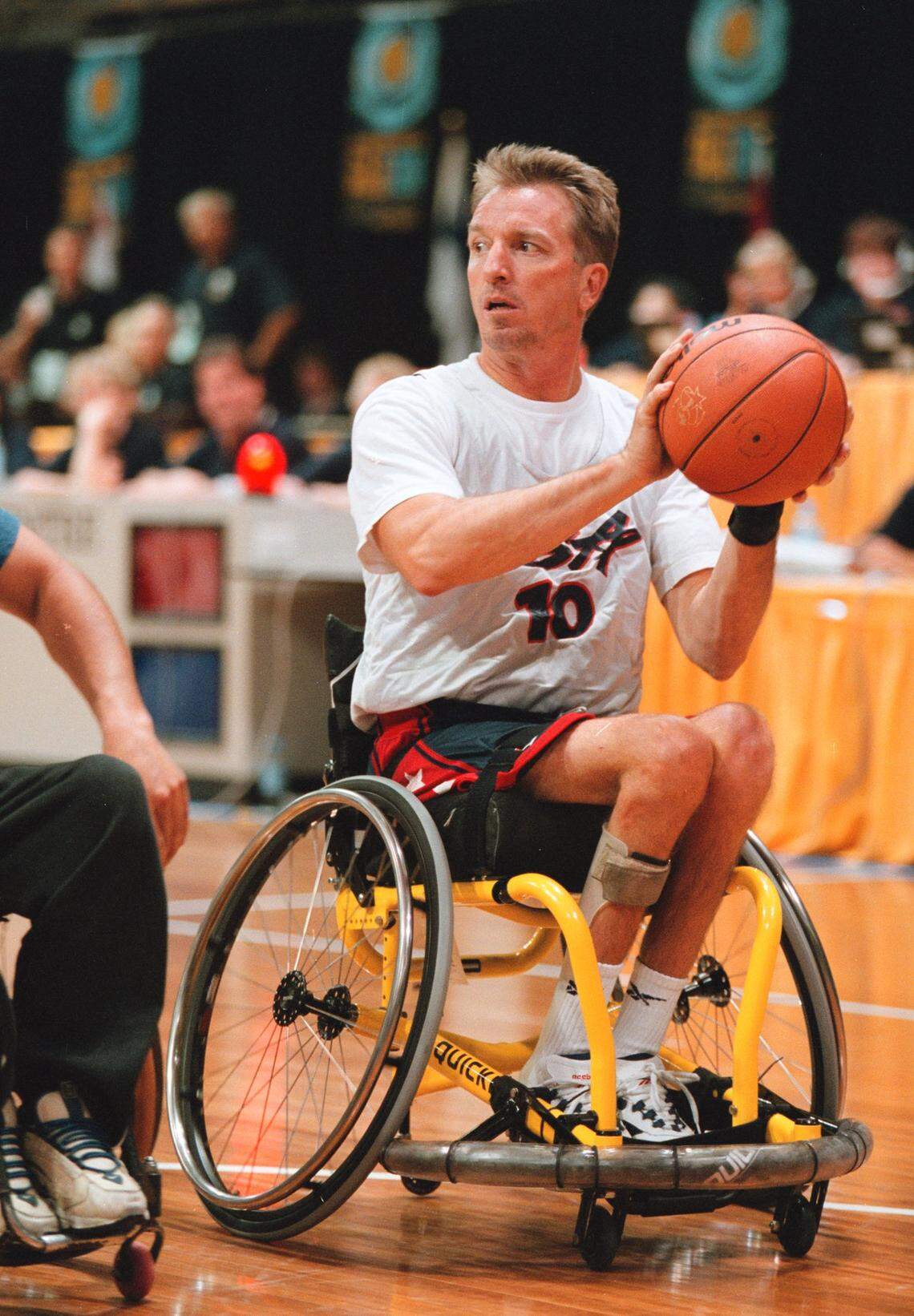 In his younger days, David Kiley of Mooresville was considered the best wheelchair basketball player in the world. He competed for the U.S. in six Paralympic Games.