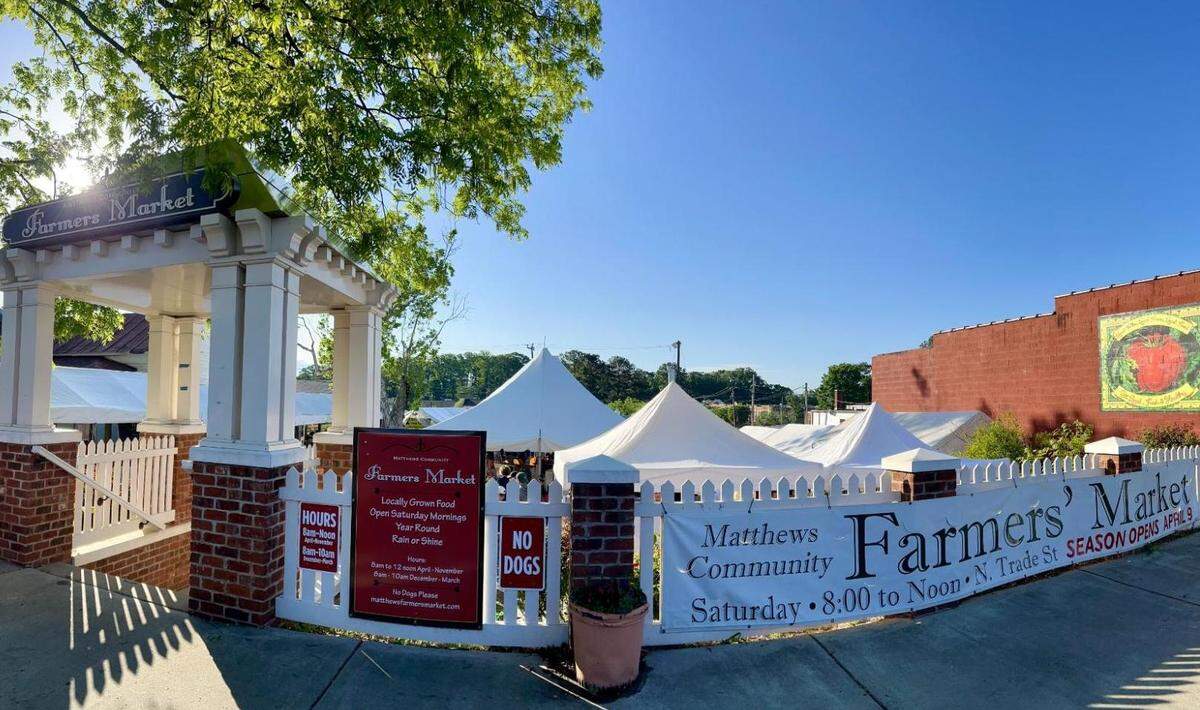 The Matthews Farmers Market.