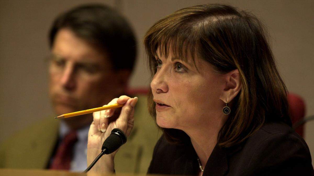 Former City Council member Lynn Wheeler, shown here in 2001, died Saturday at age 80.