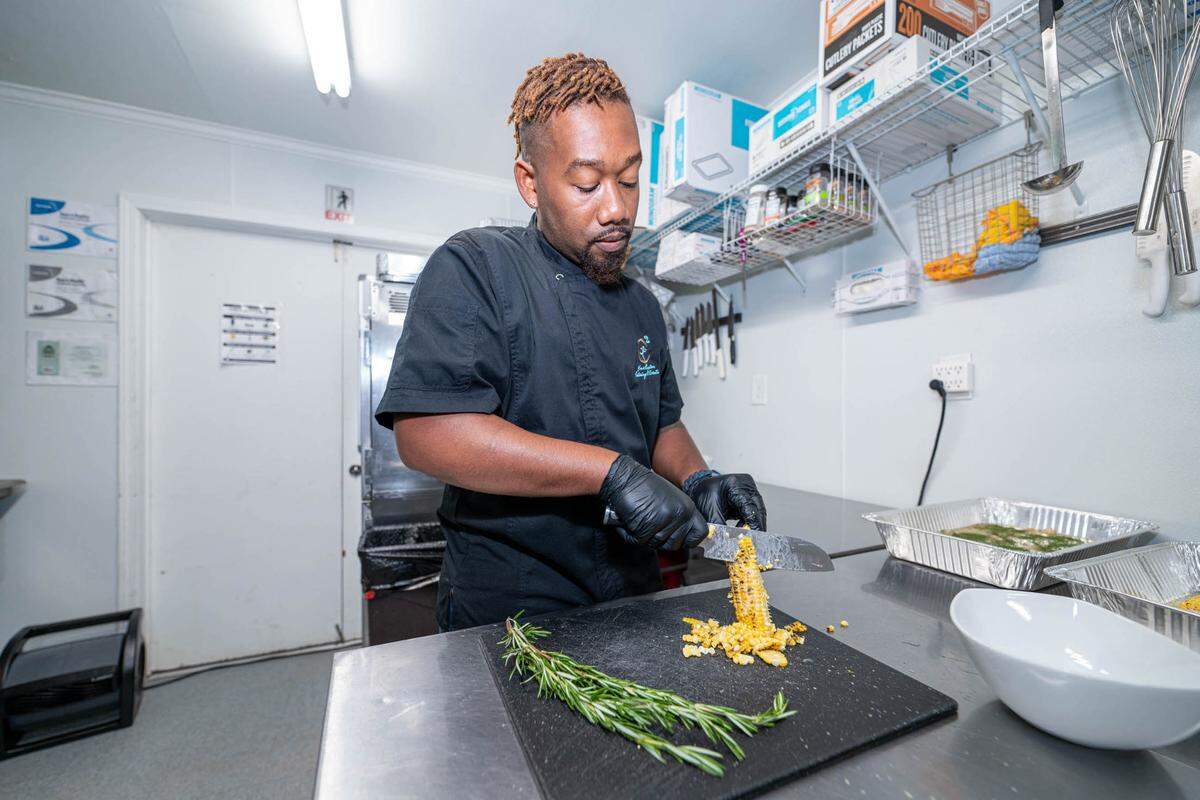 Chef Nate Turner is the owner and operator of Your Custom Catering & Events in Charlotte.