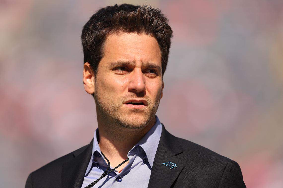 Carolina Panthers executive vice president of football operations Brandt Tilis.