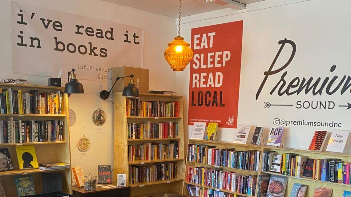 I’ve Read It In Books is located inside Premium Sound, the record store inside Tip Top Daily Market.
