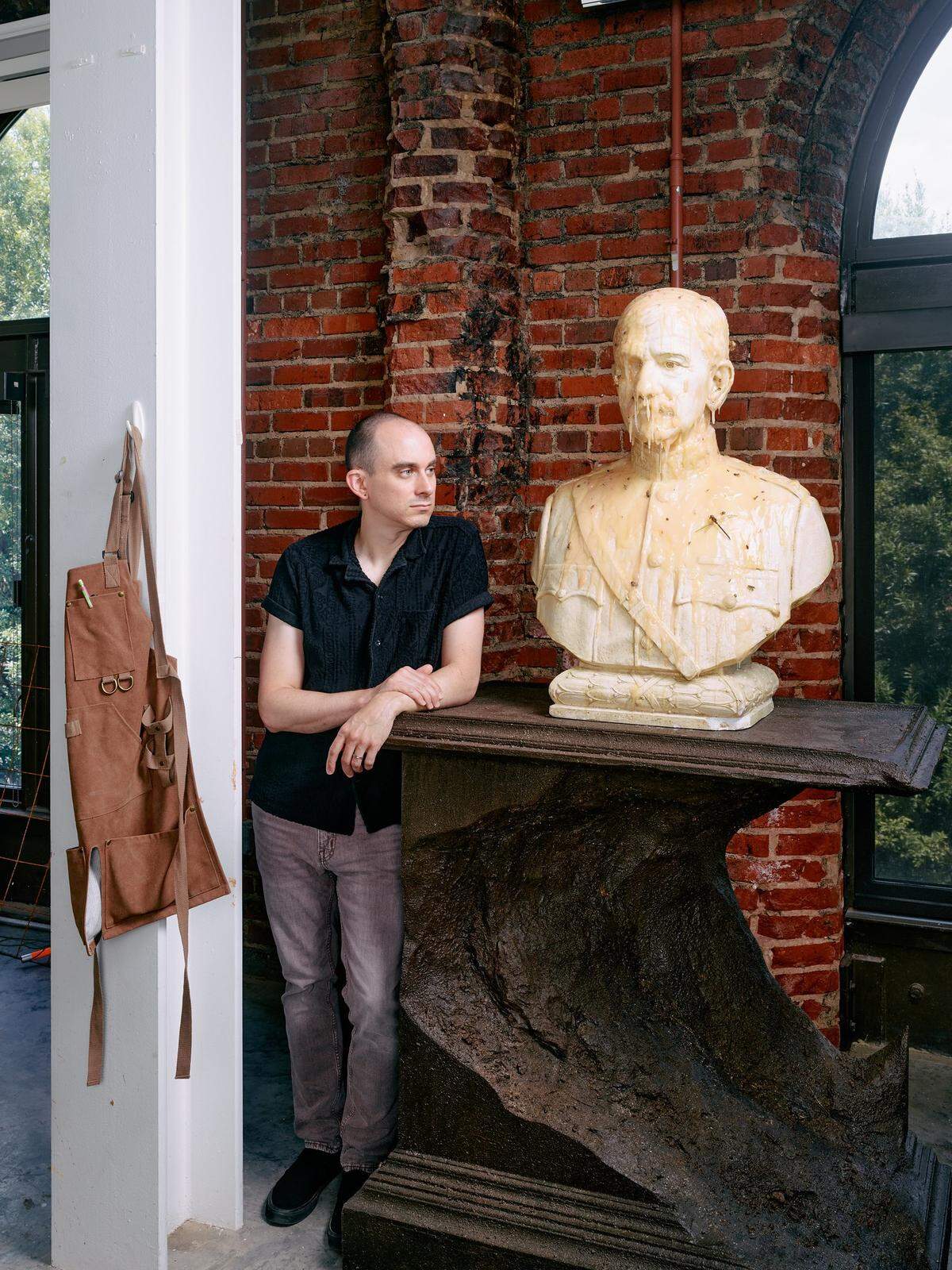 Summer 2024 McColl Center Parent + Educator Artist-in-Residence Michael Webster