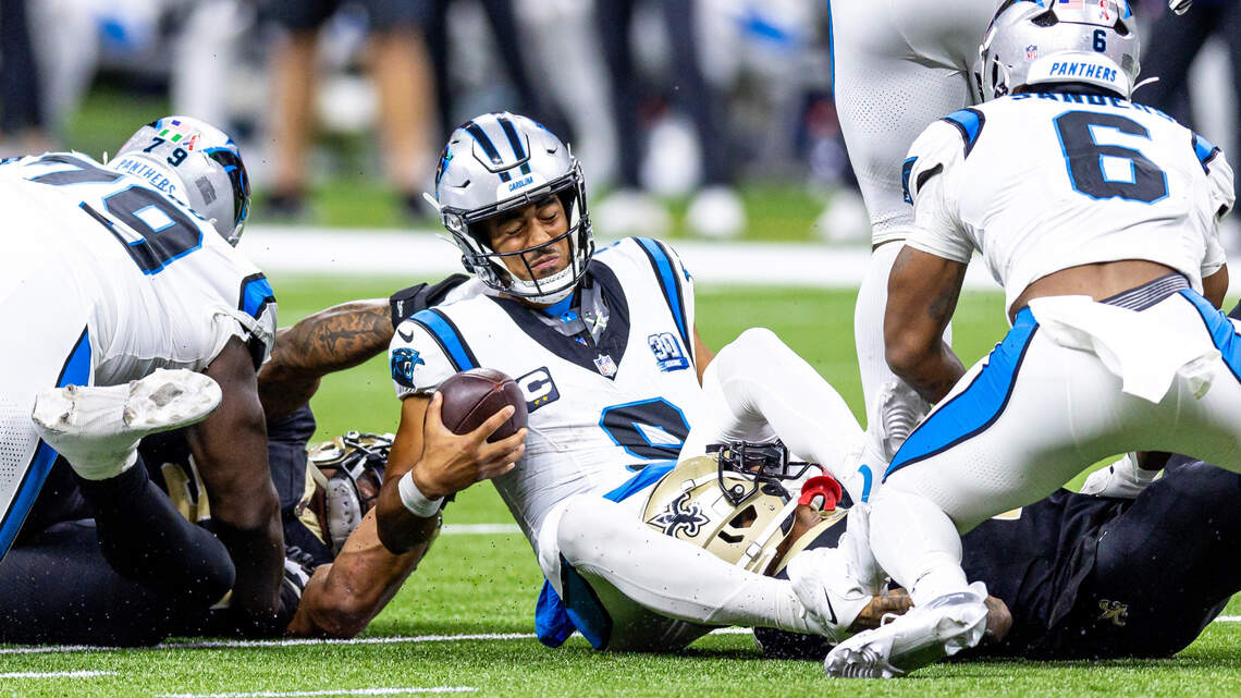 Panthers get humiliated in season opener. And I’m not sure Bryce Young will ever work out.