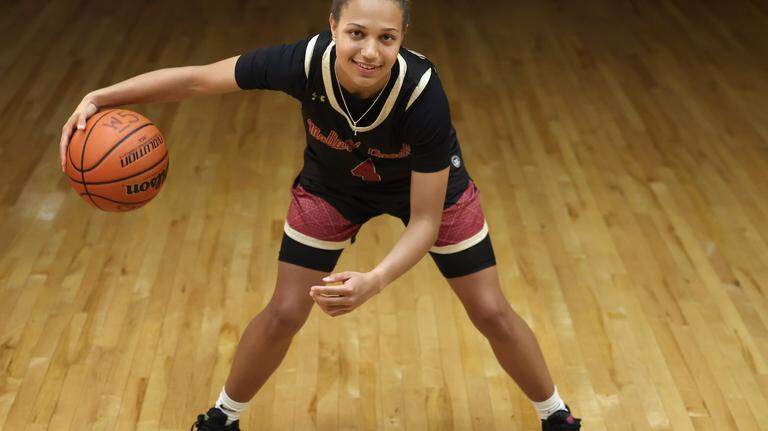 All-Observer girls basketball photoshoot