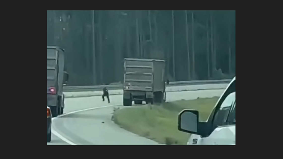 Firefighter chases down out-of-control truck, saves the driver, NC company says