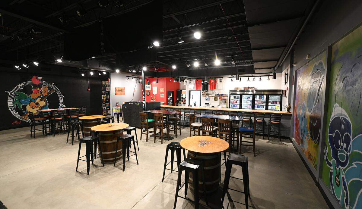 A look at the interior of The Rooster.