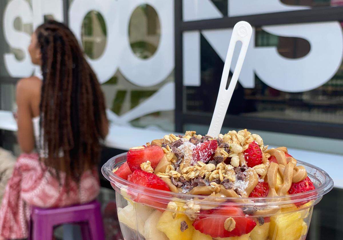 Spoons has opened on South Boulevard, right along the Rail Trail in South End.
