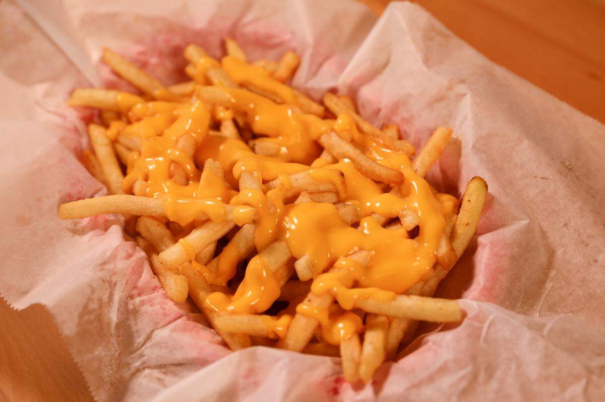 Cheese fries at Lee’s Hoagie House.