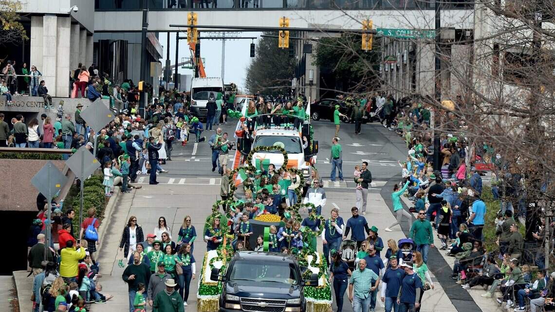 Here’s when & where roads will be closed for Charlotte’s St. Patrick’s Day parade. See map