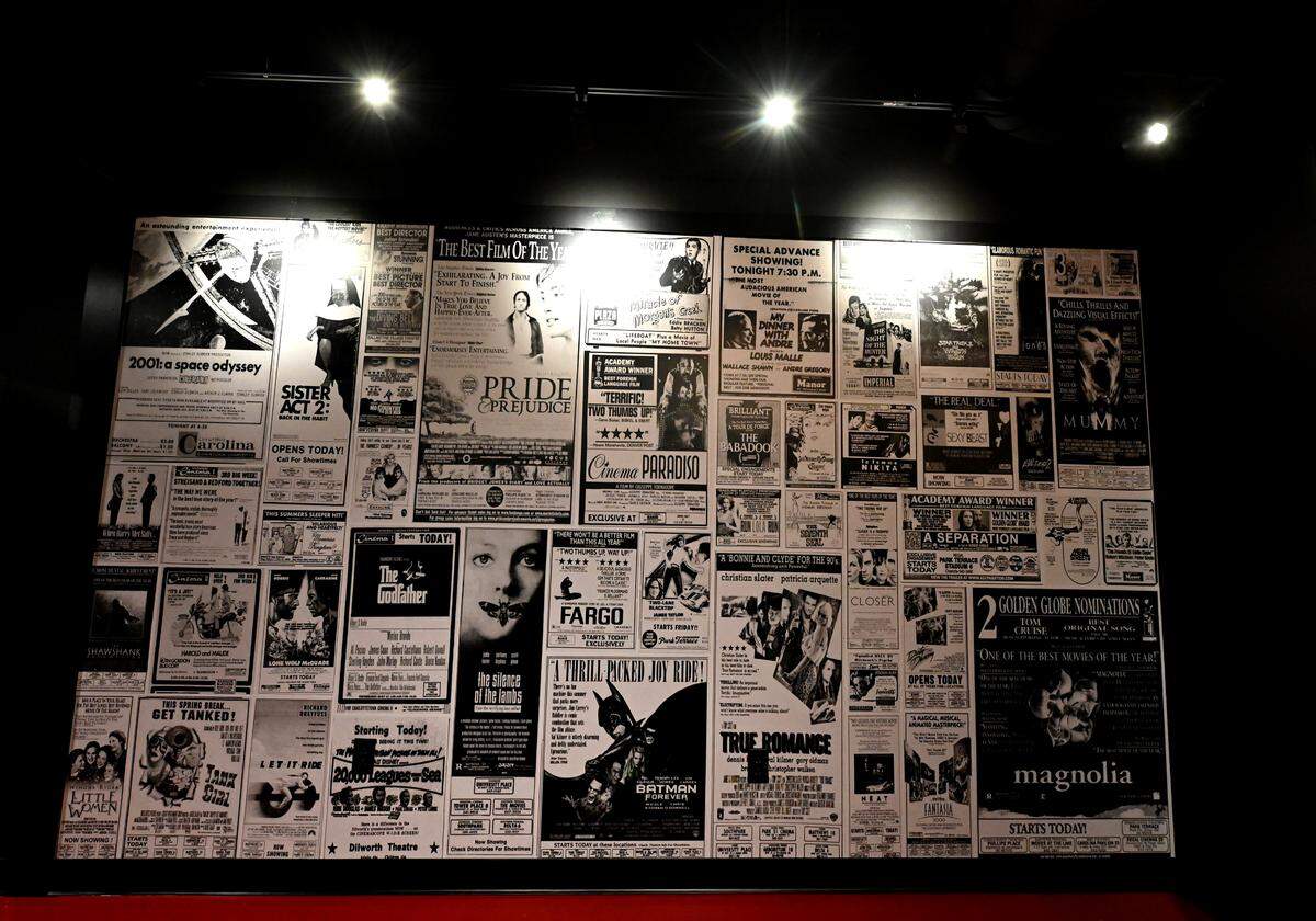 A new foyer at the Independent Picture House features a new accent wall leading into the pre-function area.