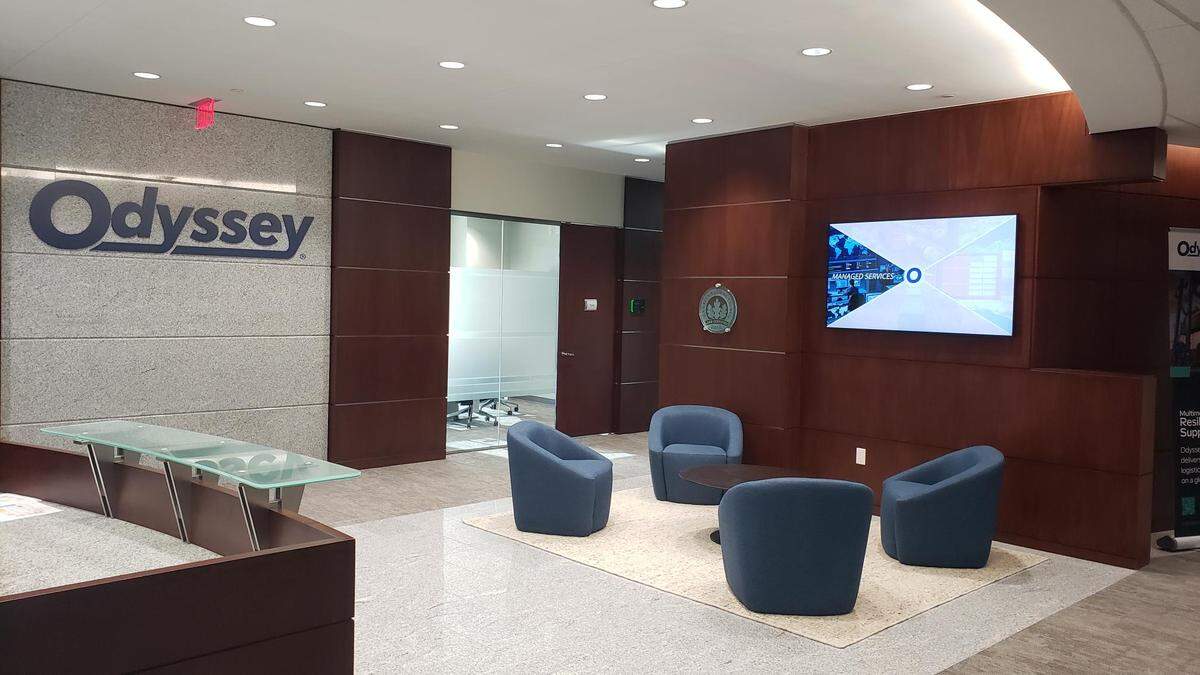 Odyssey Logistics moved into its Charlotte headquarters on Feb. 10 at 3545 Whitehall Park Drive. The company was previously based in Danbury, Connecticut.