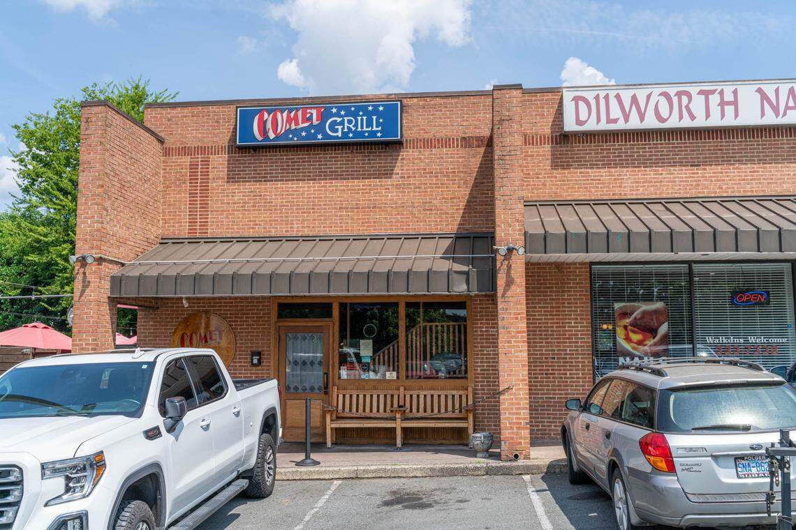 You’ll find Comet Grill in Dilworth at 2224 Park Road.
