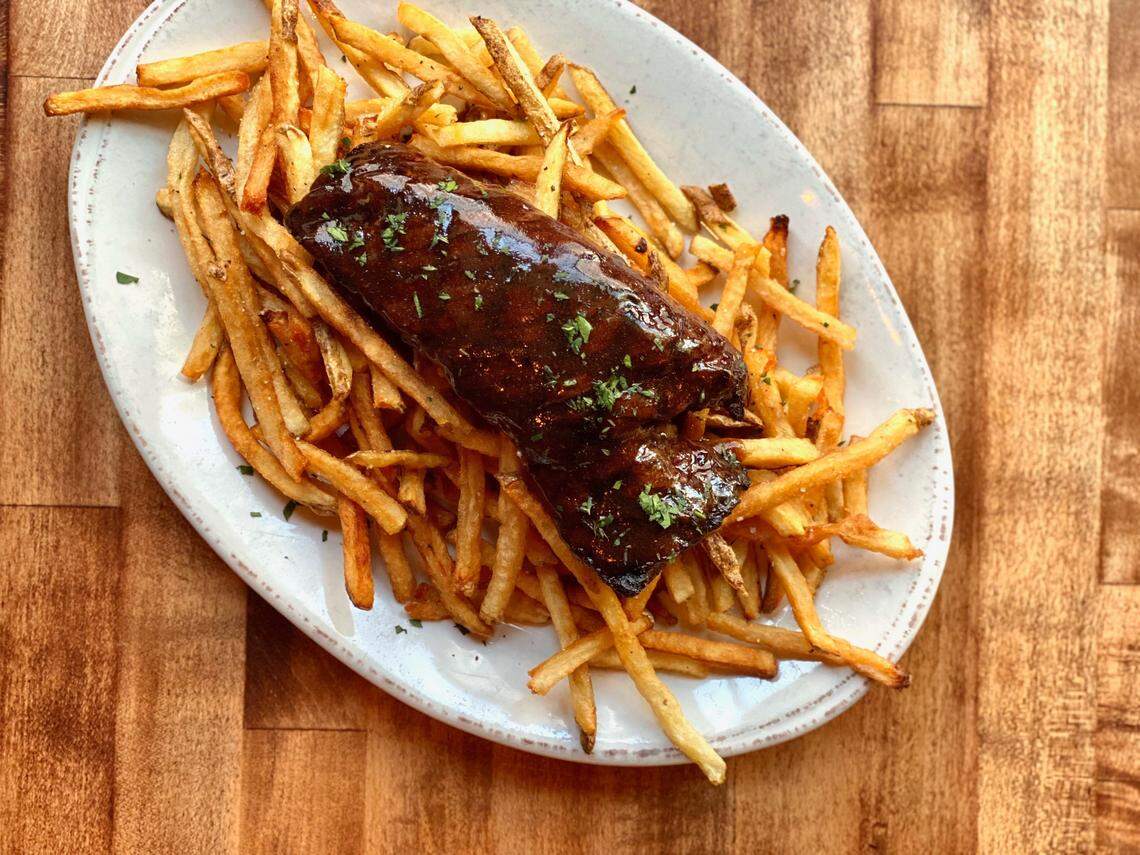 Crepe Cellar’s Steak & Frites.