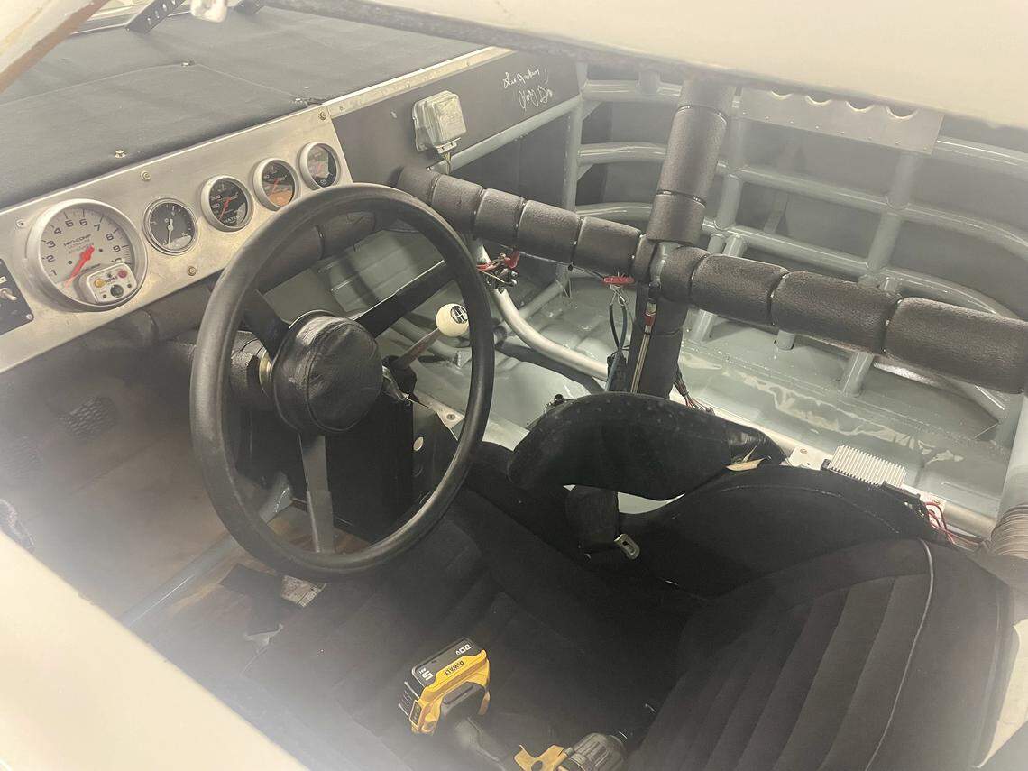 The No. 33 “Skoal Bandit” car, driven in the early 1990s by Harry Gant to much success, will make its return in a special way ahead of the NASCAR Cup Series race at the Charlotte Roval. Check out the signatures on the far side: Harry Gant and team owner Leo Jackson.