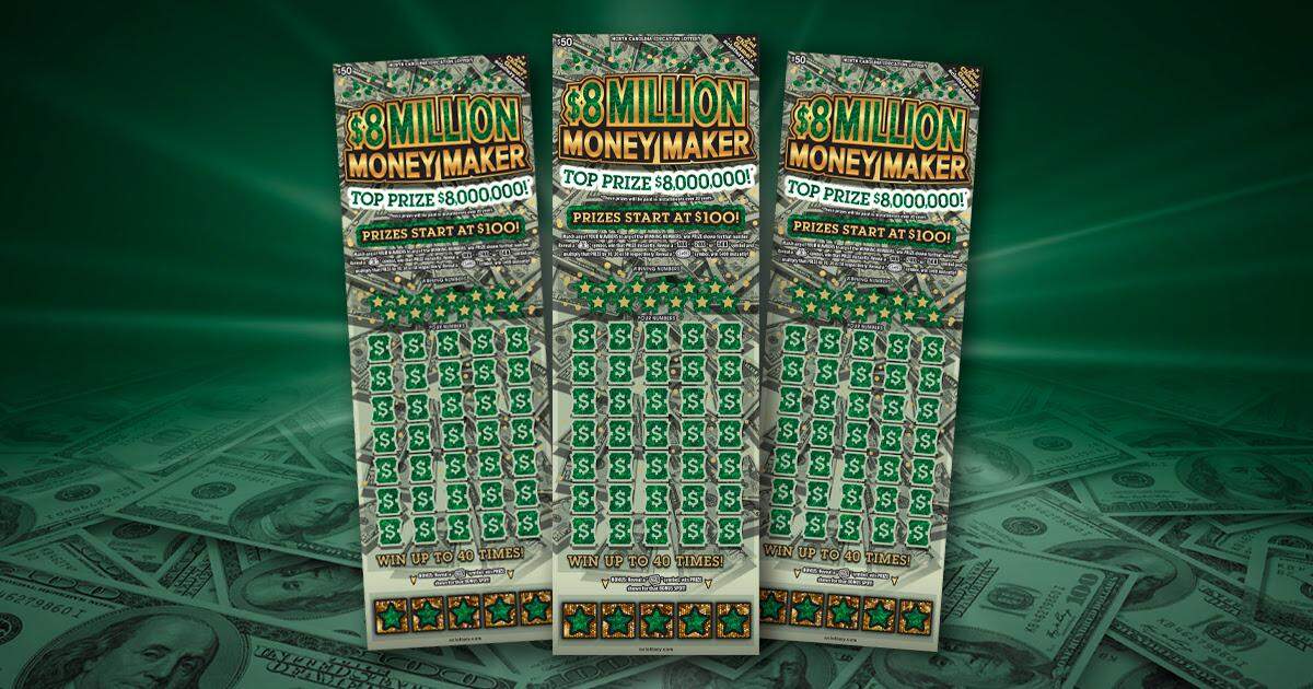 A man saw a shiny green and gold lottery ticket that said he could win $8 million. He bought one and hit the jackpot, North Carolina lottery officials said on Friday, March 13, 2026.