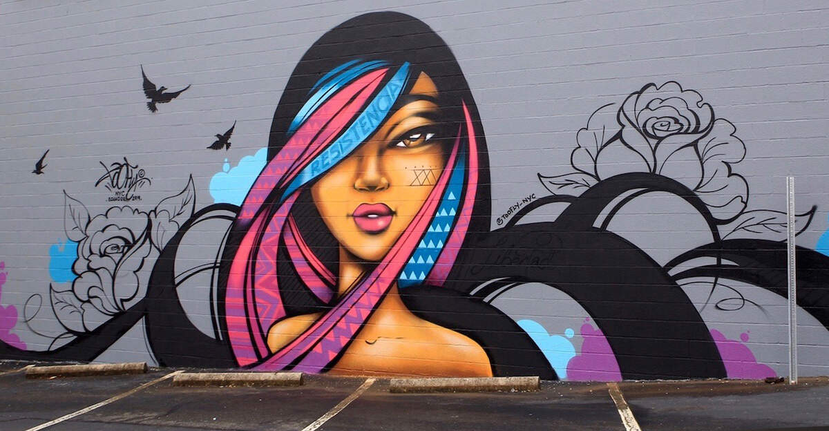 Mural by Toofly of Ecuador.