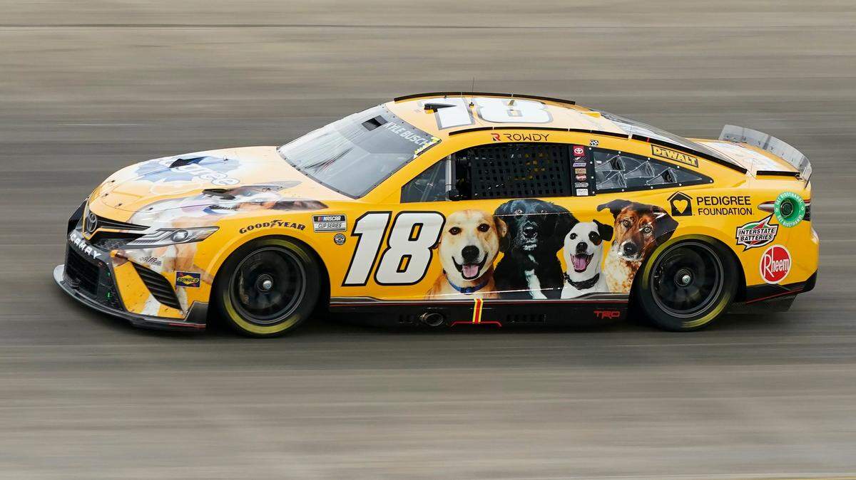 NASCAR driver Kyle Busch, who drives the No. 18 Toyota Camry, still hasn’t signed a contract with Joe Gibbs Racing for next season.