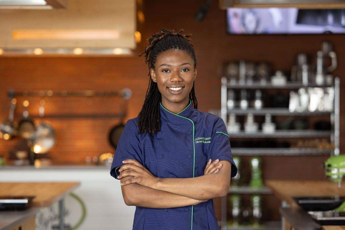 Chase Muhammed is a culinary assistant at Chef Alyssa’s Kitchen.