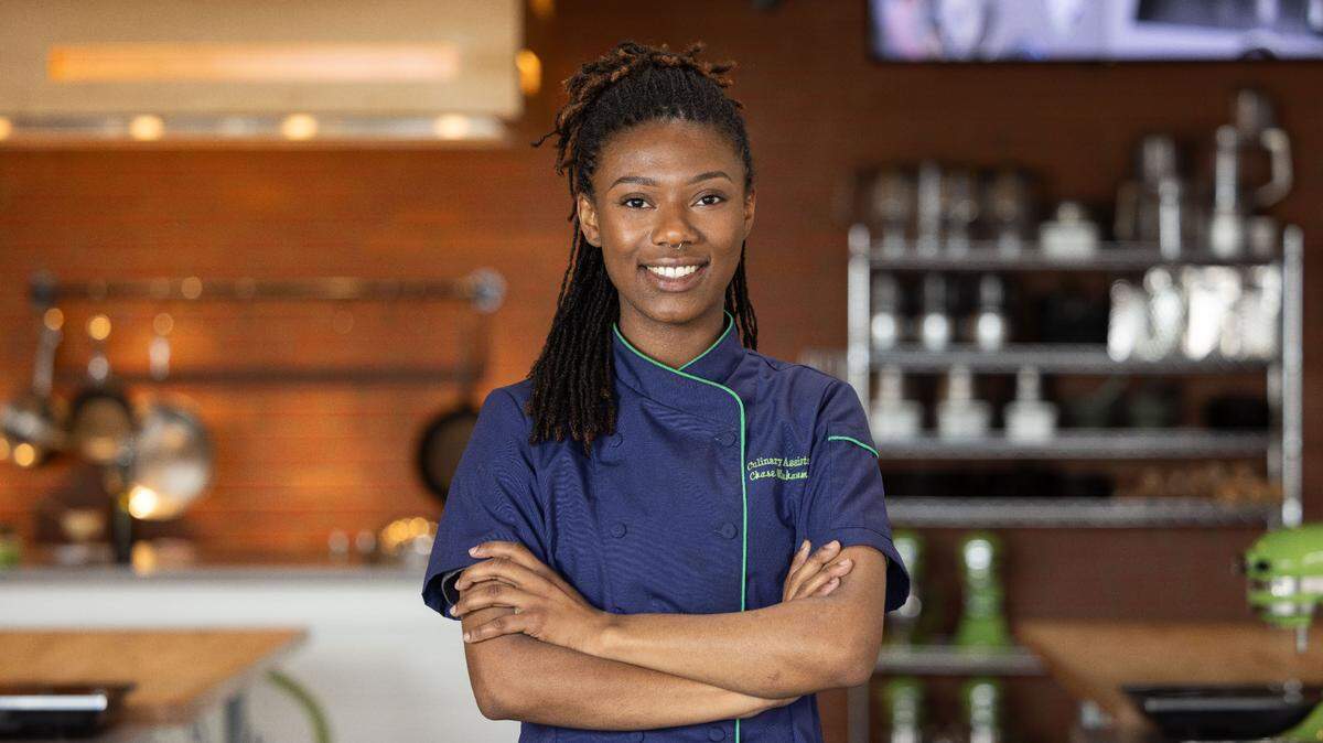 Chase Muhammed is a culinary assistant at Chef Alyssa’s Kitchen.