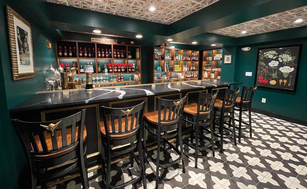 Supperland’s 10-seat speakeasy is available by reservation only.