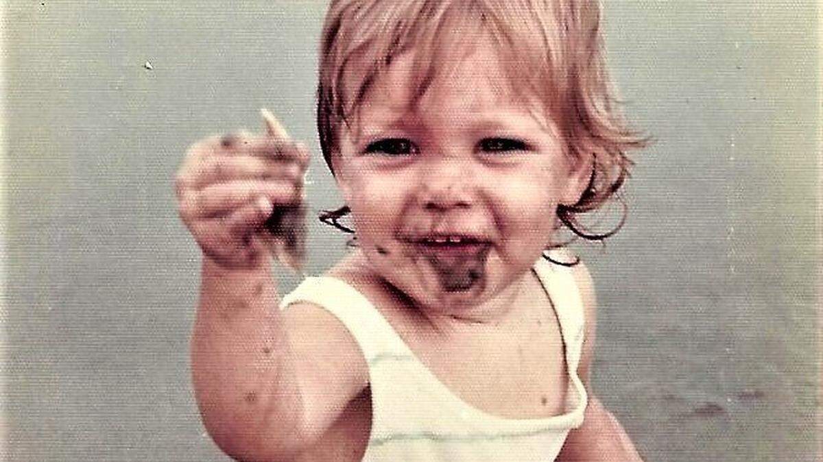 Richard Klein of Matthews has digitized a lifetime of memories for his four children, including this photo of daughter Rachel taken at Myrtle Beach in 1973.