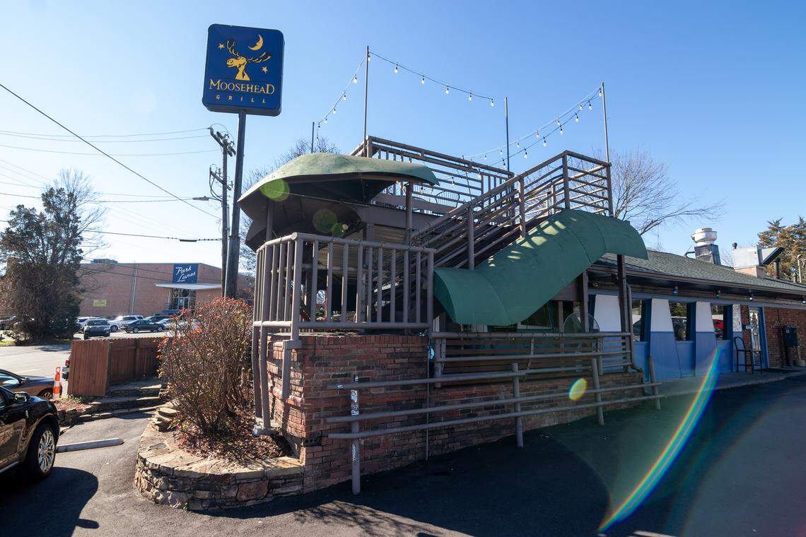 Moosehead Grill is a sports bar on Montford Drive.