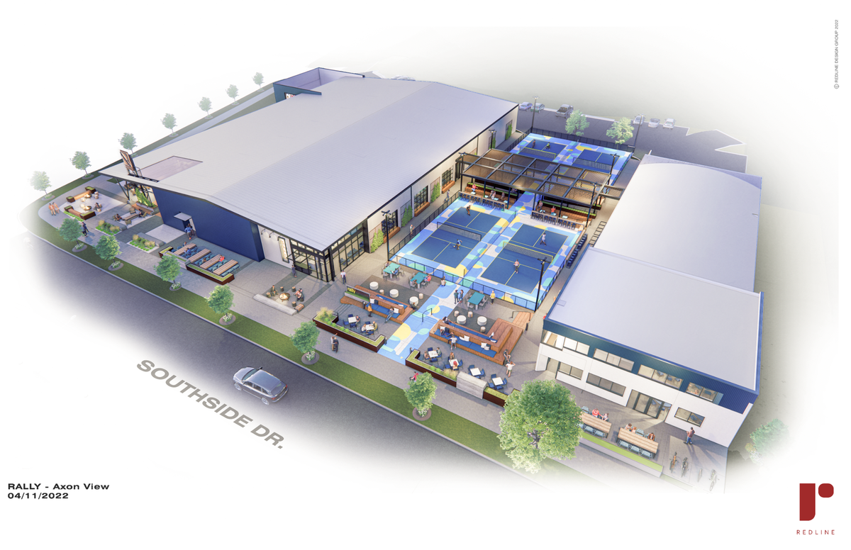 Liles Construction is the general contractor for the Rally’s project, in partnership with architect Redline Design Group and landscape designers DPR .