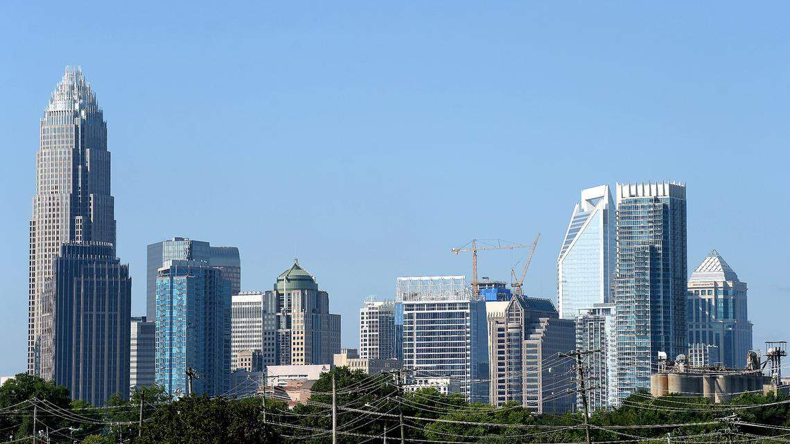 A Charlotte developer is seeking to rezone a roughly 2-acre site into a mixed-use development in Midtown. Plans call for 350 apartments, a 150-room hotel and retail.