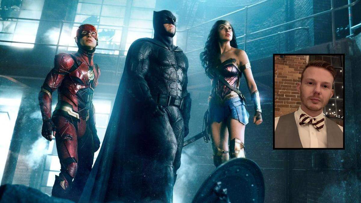 Charlotte Realtor Doug Bass, right, accidentally saw the first hour of the Snyder Cut of Justice League this week when it leaked on HBO Max.