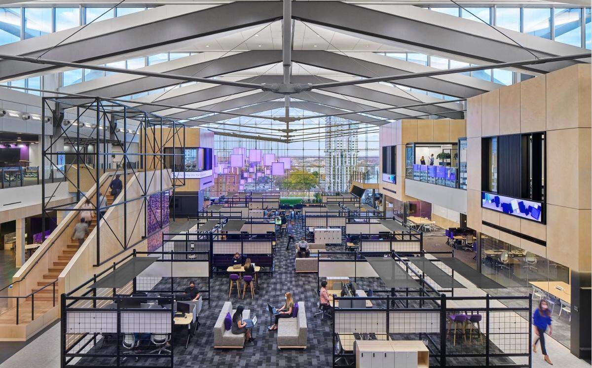 The Innovation and Technology Center officially opened on June 21. it’ll be a research lab and collaboration hub for engineers, designers and bank customers, Truist said.
