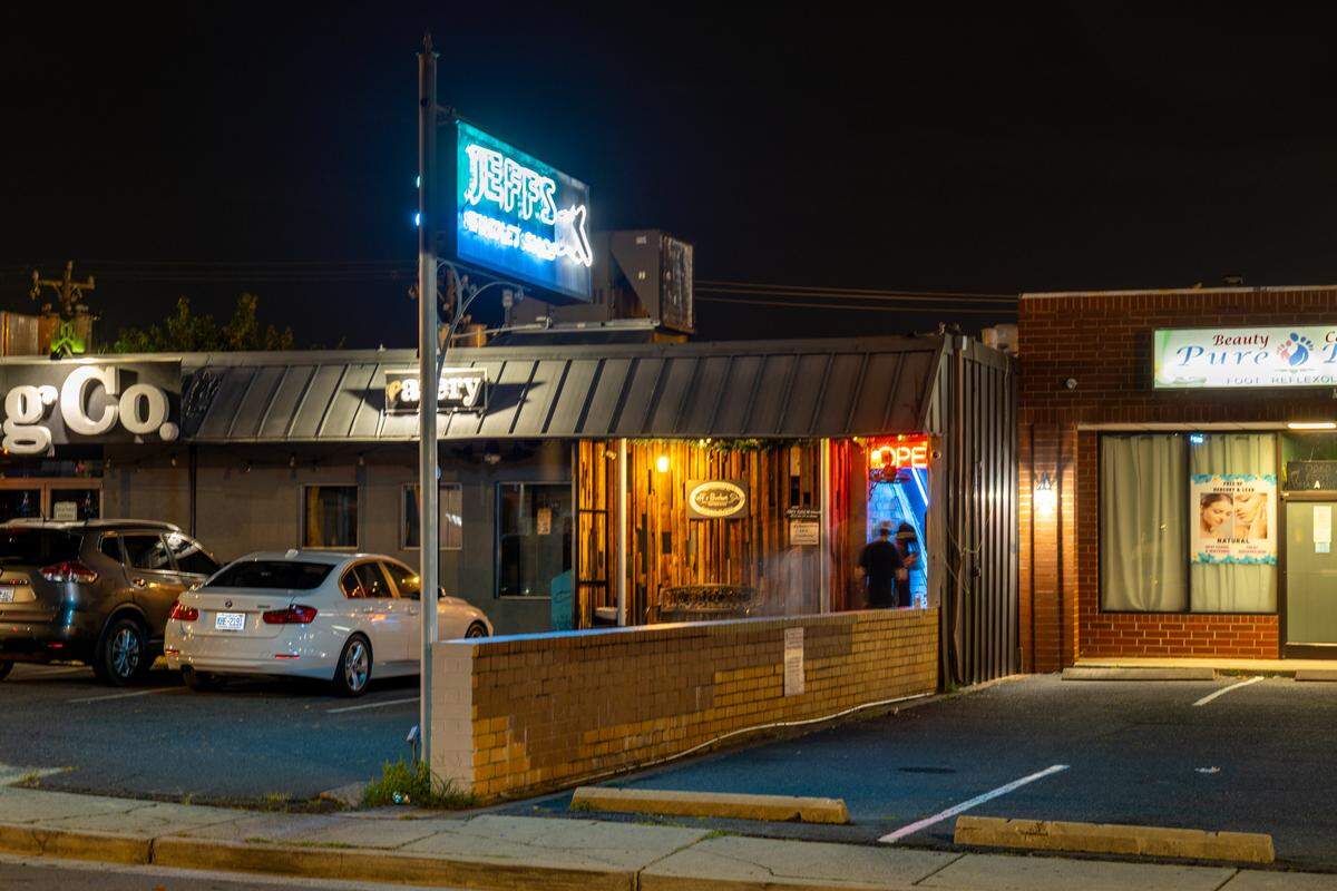 Jeff’s Bucket Shop on Montford Drive.
