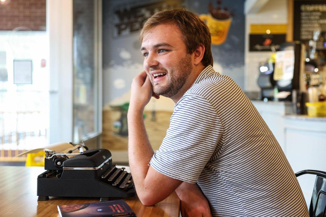 Luther Kissam V poses for a portrait at The People’s Market in Charlotte, NC on Monday, May 12, 2025.