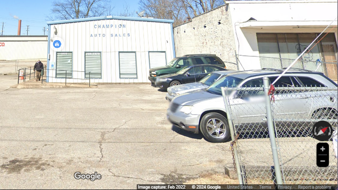 A man tried to steal a car from a Memphis dealership but accidentally shot himself in the neck in the process, police said.