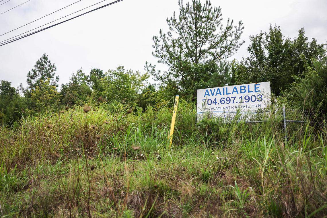 A field at Weddington road and George W Liles parkway in Concord, N.C., on Friday, August 8, 2025.