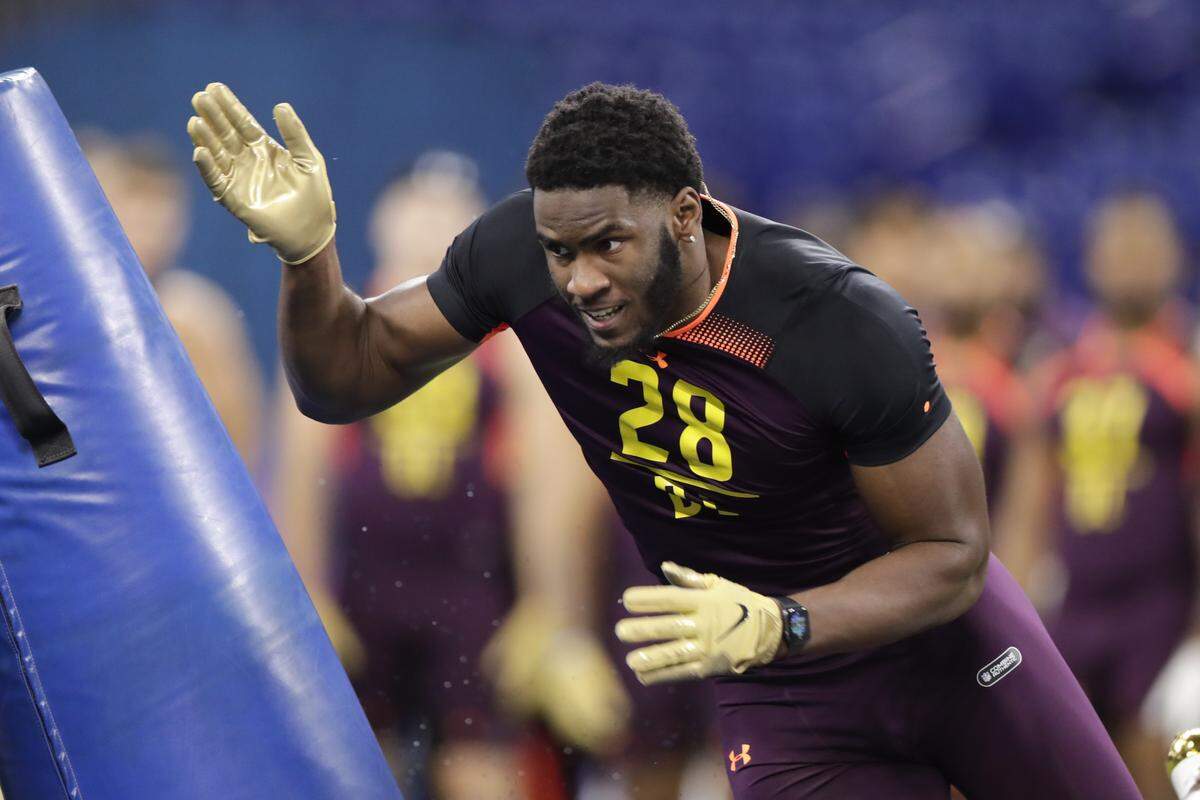 Defensive end Brian Burns started 25 of 38 games at Florida State, recording 124 tackles and 24 sacks.
