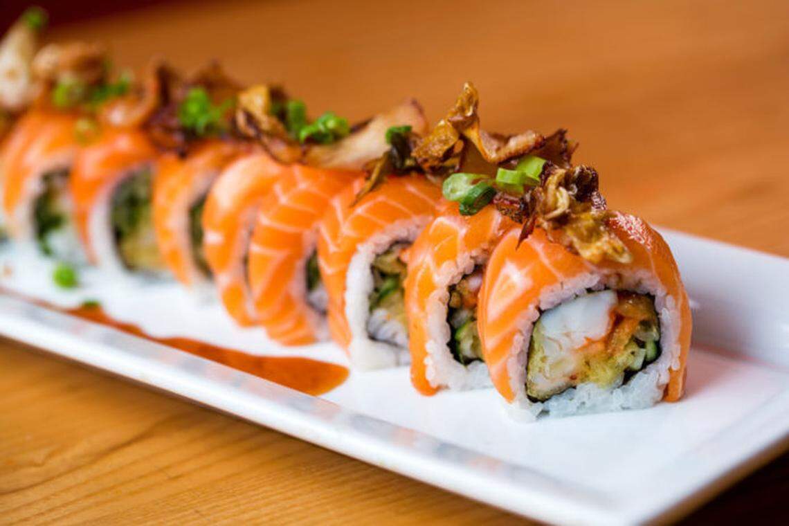 The Angry Lobster roll at The Cowfish.