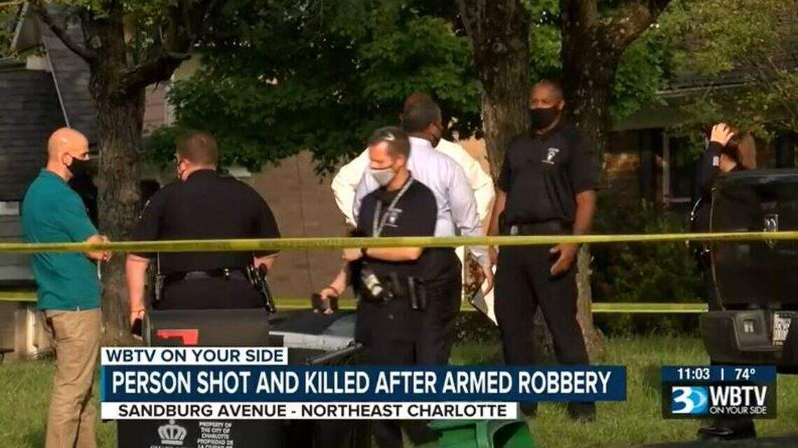 Armed robbery report leads police to find man shot to death near UNC Charlotte
