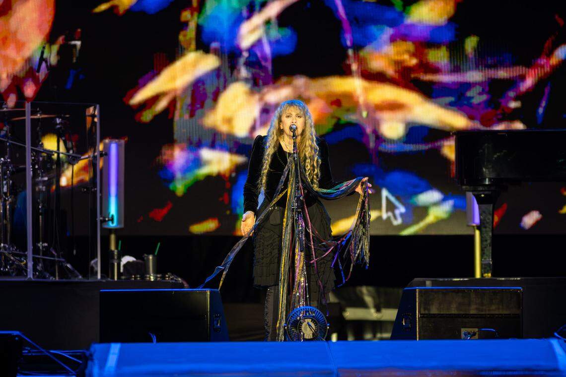 Stevie Nicks performs at Lovin’ Life Music Fest in Charlotte NC, May 4, 2024.