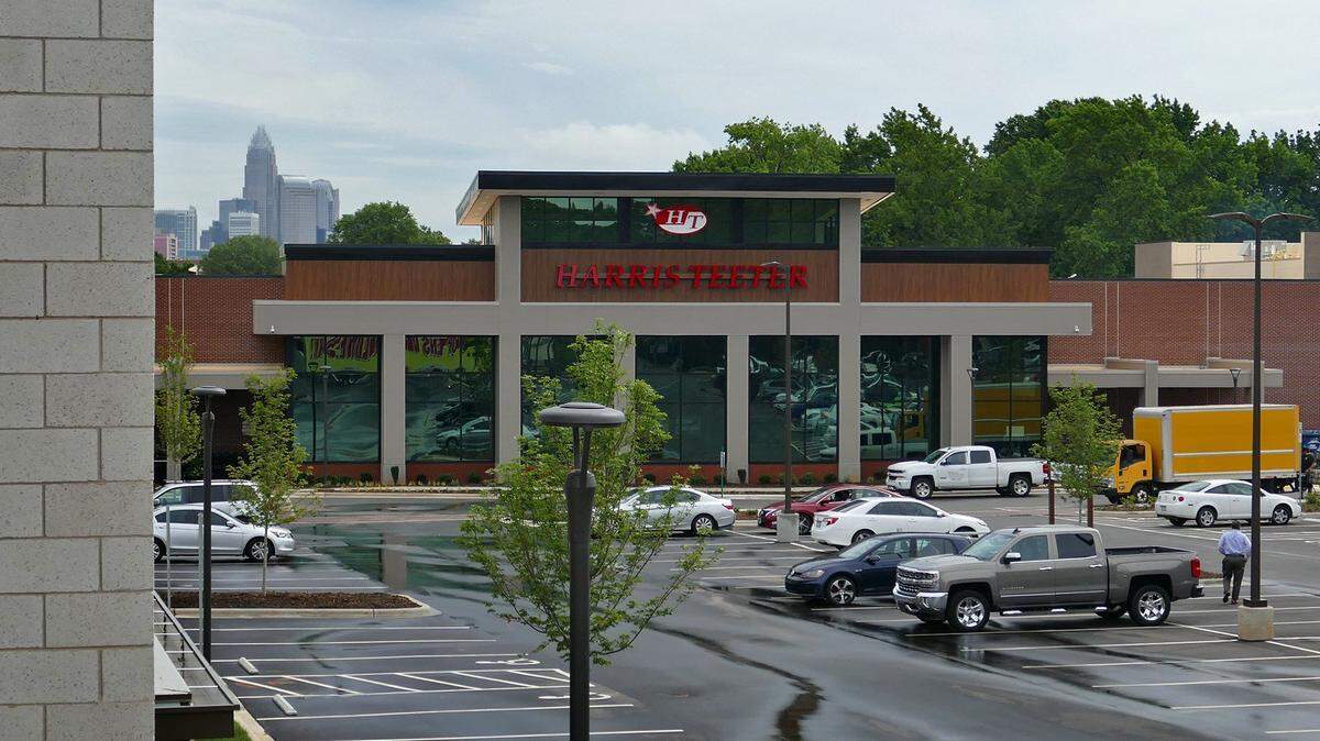 In this 2017 file photo, Harris Teeter welcomes shoppers to its new Sedgefield Shopping Center location in the Historic South End neighborhood of Charlotte. A former longtime Harris Teeter worker was sentenced to a year and a day in federal prison this week after admitting she stole nearly $78,000 from the grocer’s employee-assistance foundation.