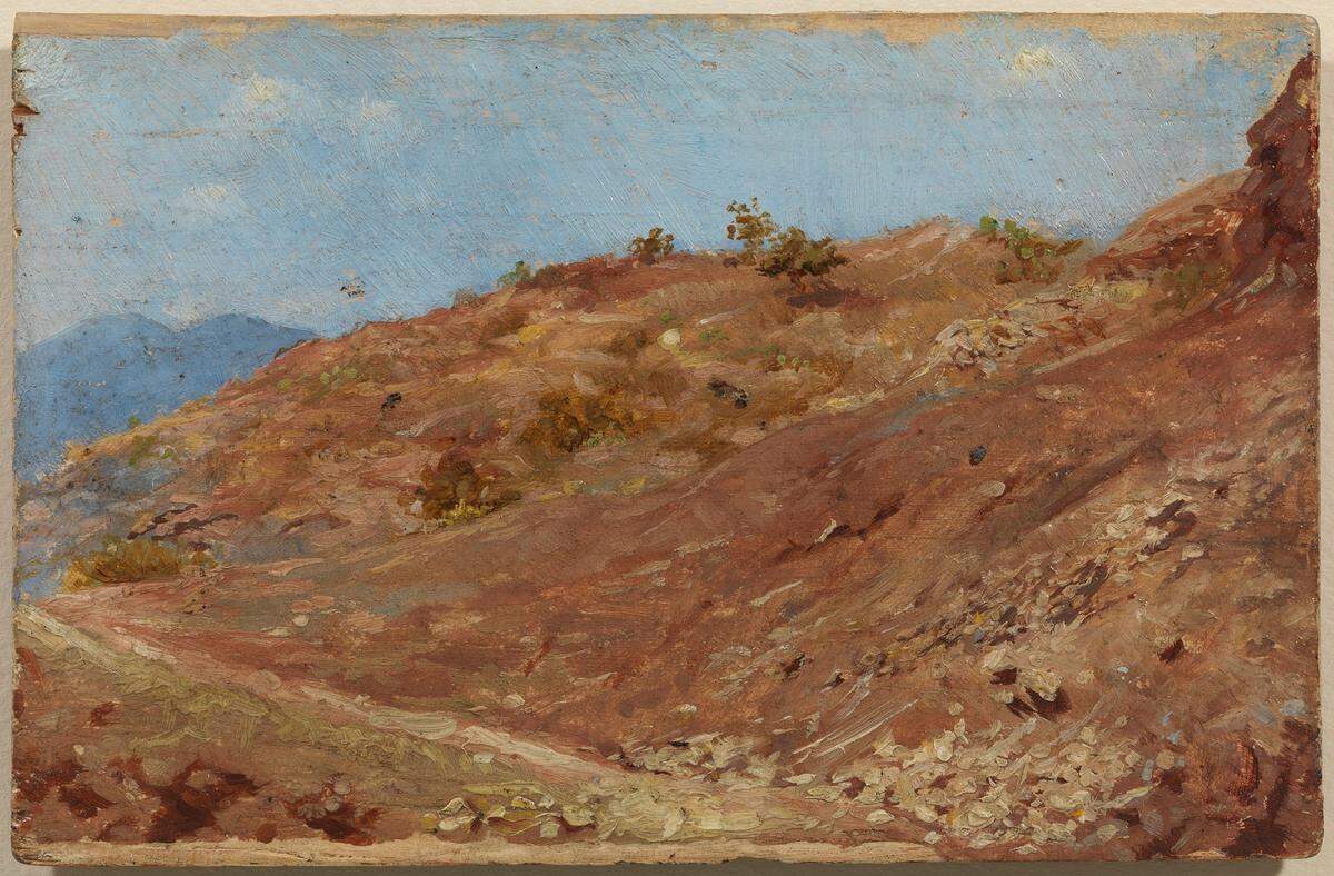 Pablo Picasso, “Mountains of Málaga,” June 1896