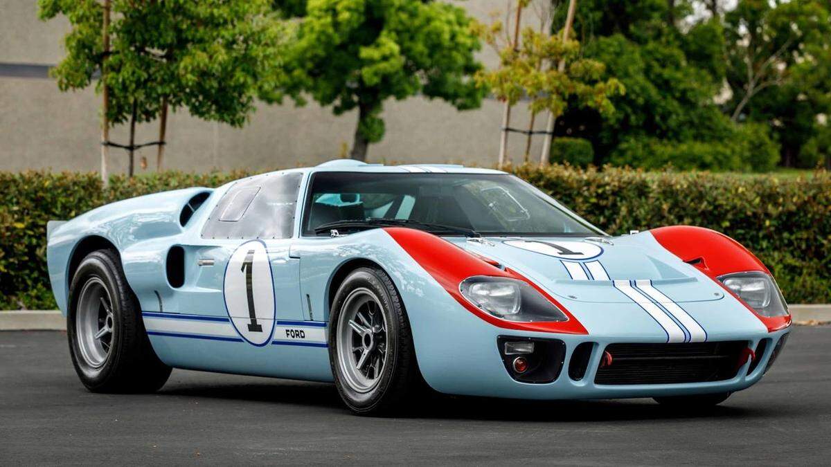 The Ford GT40 that appeared in the 2019 film “Ford v Ferrari,” will be on display at AutoFair beginning Thursday at Charlotte Motor Speedway in Concord.