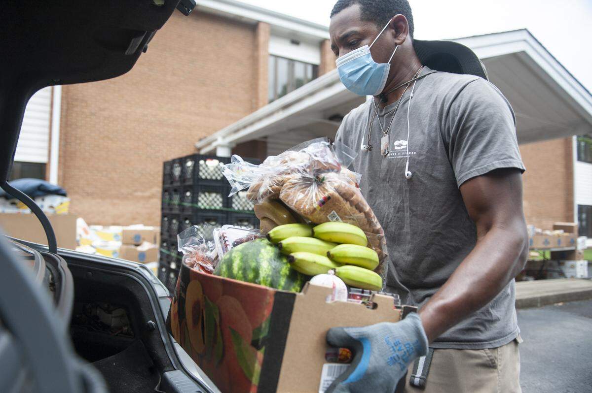 Local nonprofit Loaves and Fishes is getting hit by inflation “from both ends,” CEO Tina Postel said. It’s affecting the group in the form of increased demand for services and higher costs for the groceries they distribute.