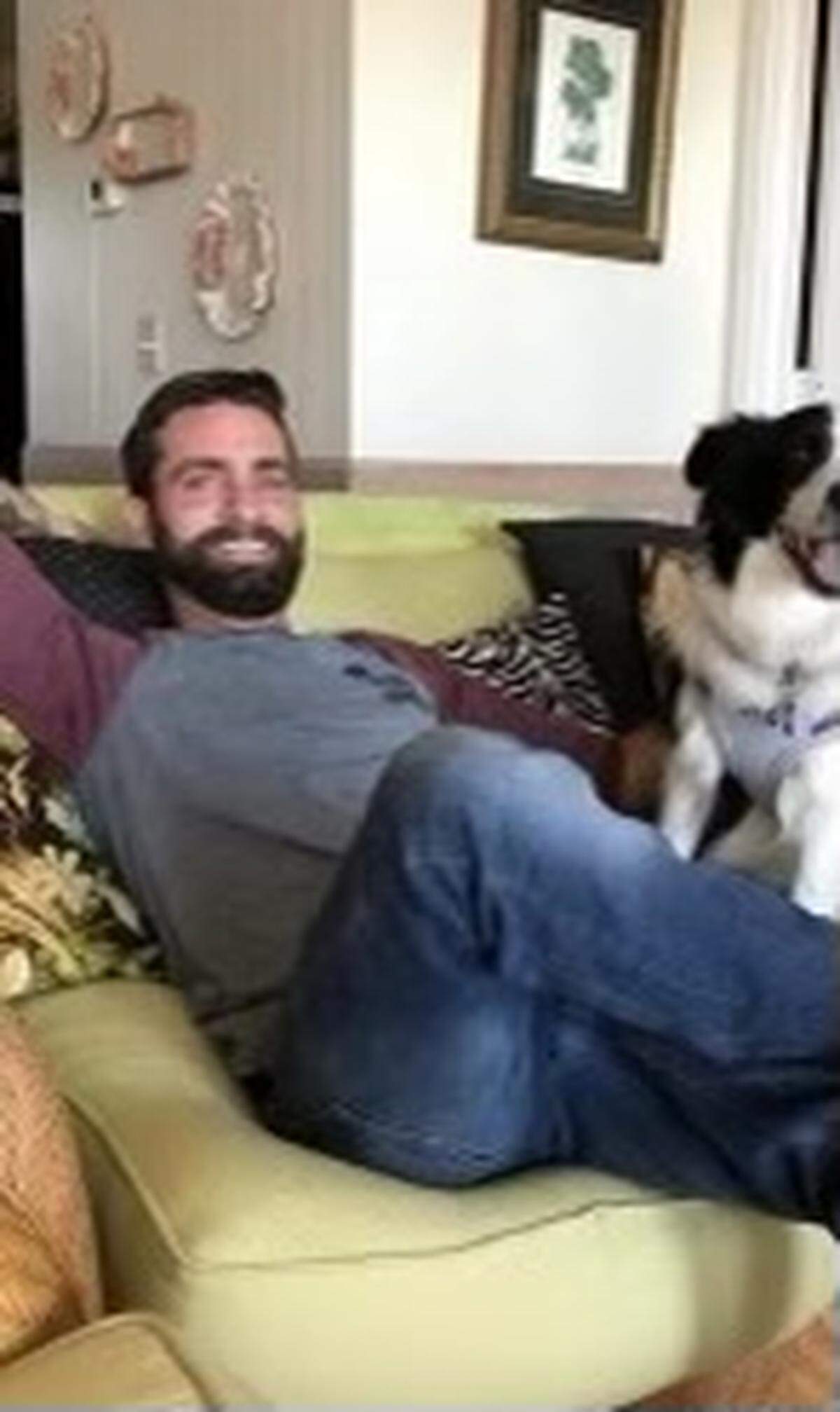 David Ryan Wood before his health issues.