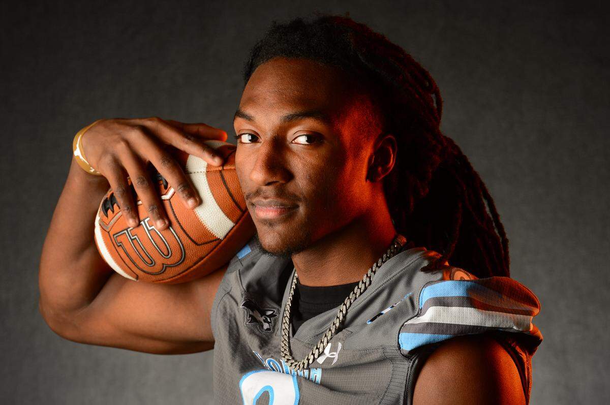 Hough Huskies defensive back Samari Matthews on Tuesday, Dec. 9, 2025.
