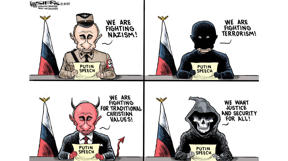 Kevin Siers: Putin us on