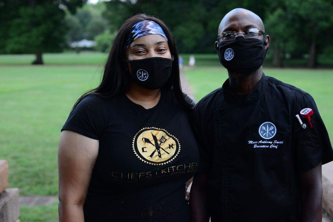 Anthony Smith and Taylor Bishop have partnered to open a sit-down Chef’s Kitchen restaurant near Lake Wylie in addition to its South End location, which offers meal prep options, takeout and delivery.