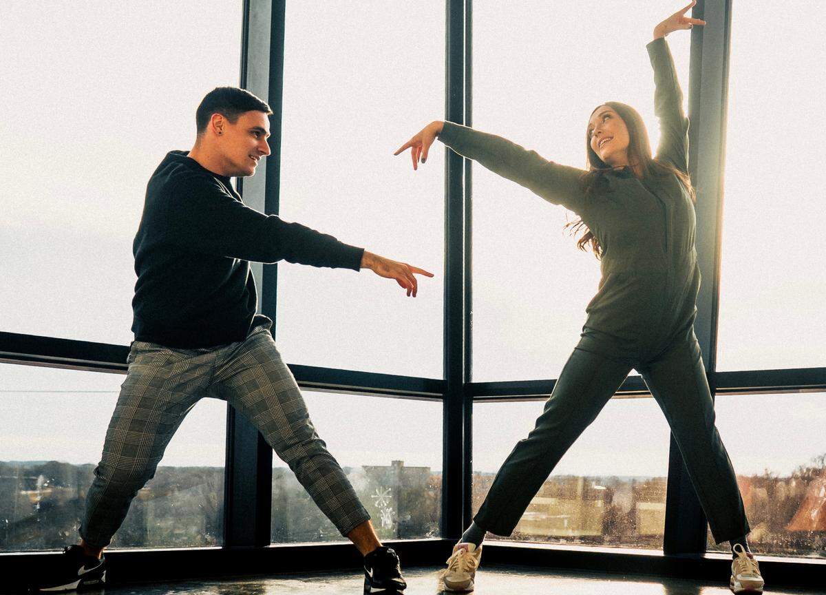 Marideth Batchelor, 23, and Austin Telenko, 26, met in September 2019 while on a job.